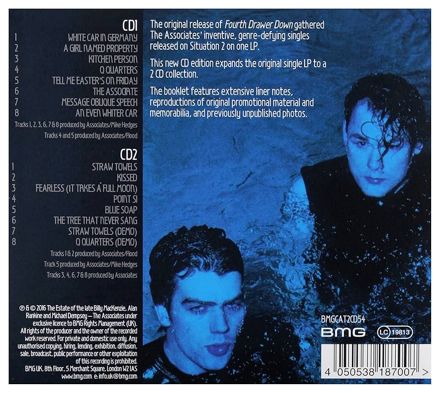 欧LP The Associates Fourth Drawer Down MOVLP3740C Artone /00400 Associates – Fourth Drawer Down – Vinyl (LP, Album + 2 more